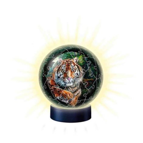 Ravensburger Puzzle 3D Tigru Luminos 72 Piese
