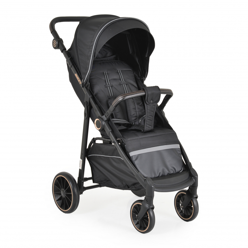 Moni Buggy Black - Carucior aluminiu reglabil 0-22kg - imagine 11