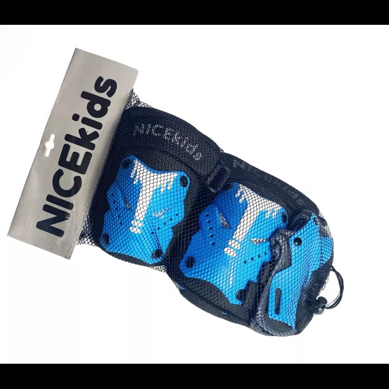 Set Protectii Nicekids Copii S M Albastru - imagine 8