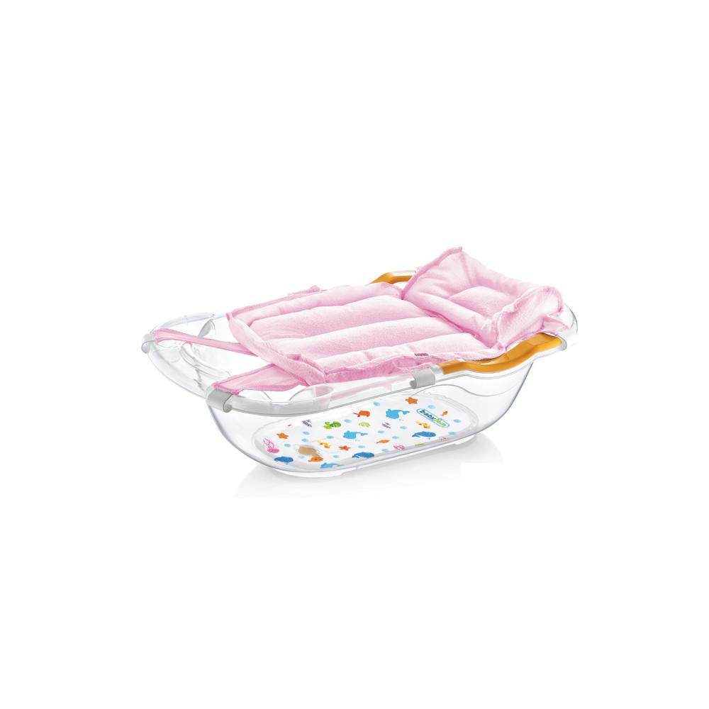 BabyJem Salteluta Hamac Cadita Pink - Baie Sigura