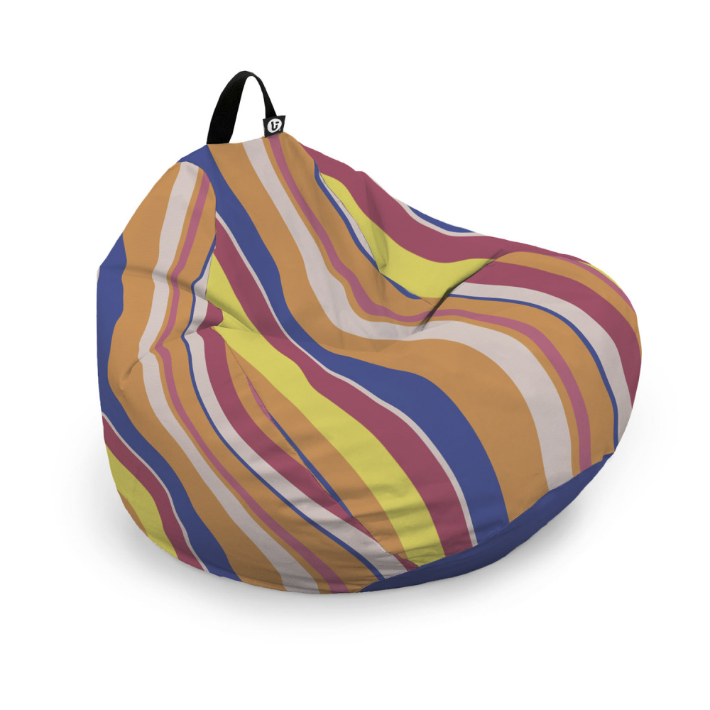 Husă Puf Bean Bag Para XL, Portocaliu – Updeco - imagine 6