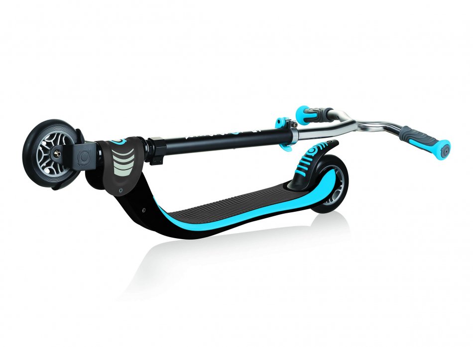 Trotineta Globber Flow 125 Albastră | Pliabilă 100kg - imagine 6