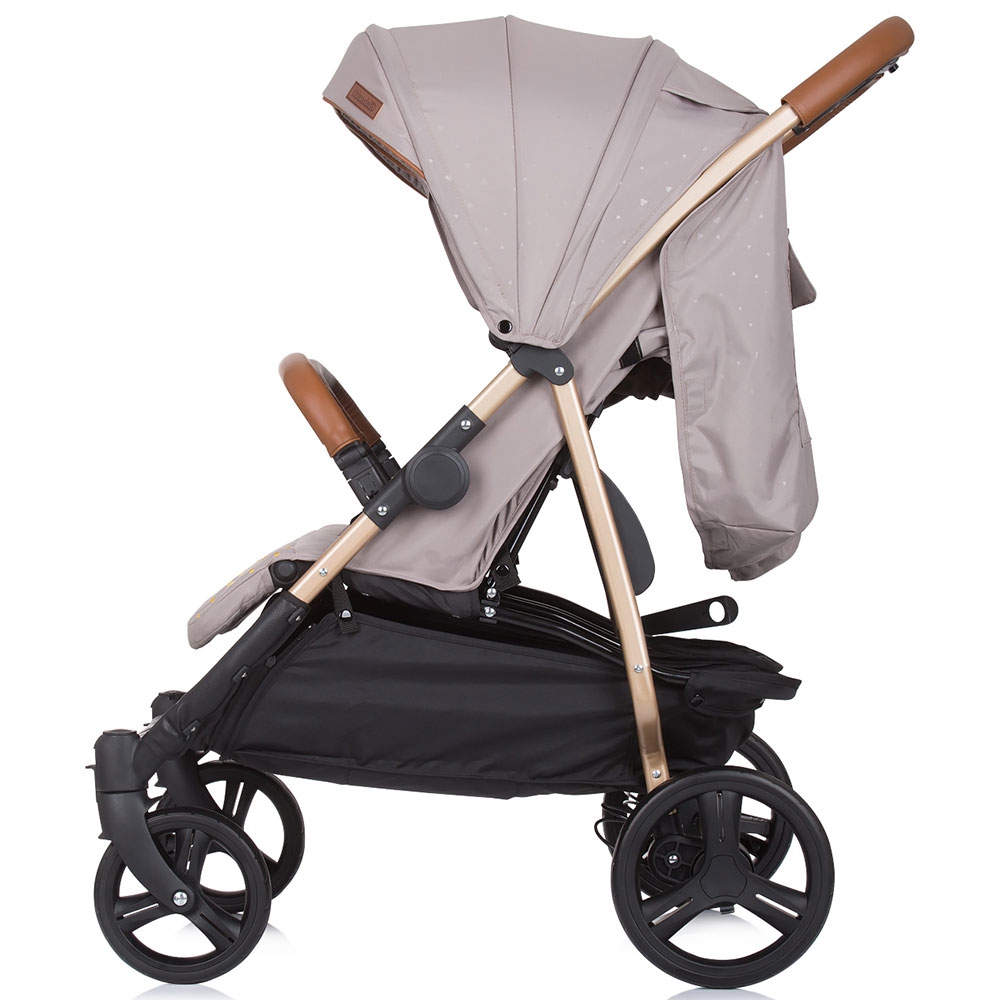 Carucior Gemeni Chipolino Passo Doble, Cadrusor Aluminiu - imagine 3