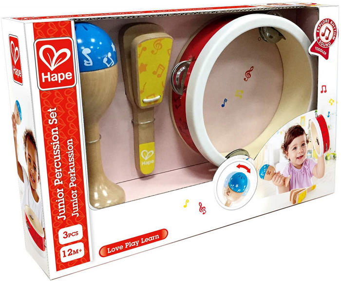 Set Percutie Junior Hape Lemn