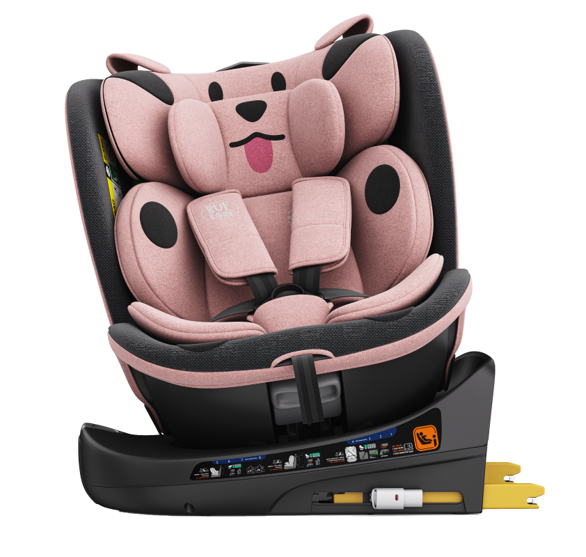 Buf Boof B-Joy Deluxe - Rotativ 360° cu Isofix - imagine 4