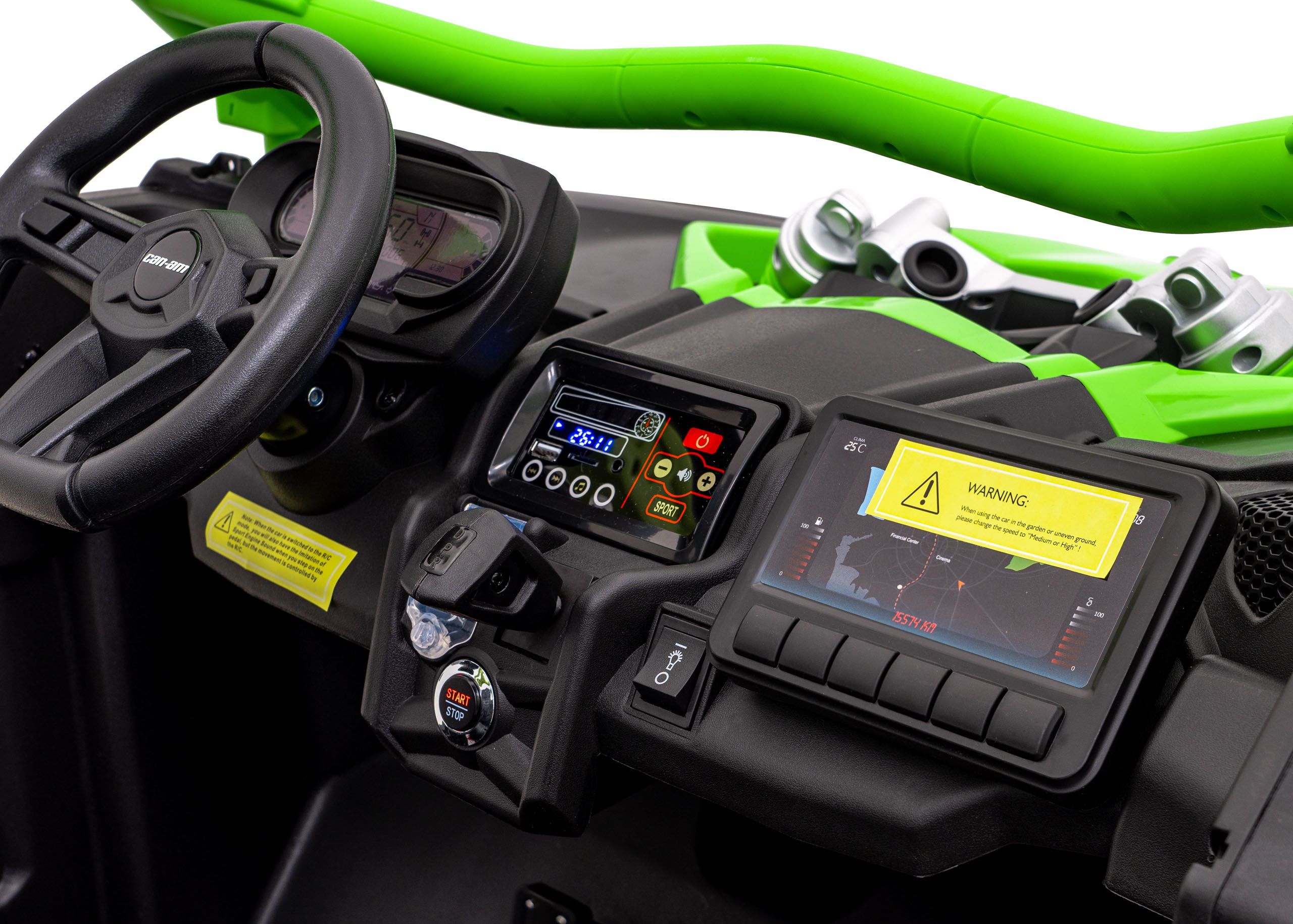Can-Am Maverick 24V 2 Locuri Verde - imagine 5