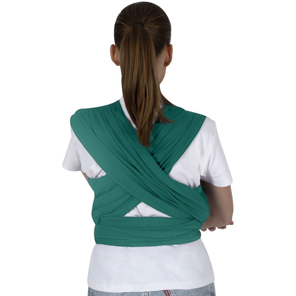 Wrap Turquoise Sevi Bebe, Elastic, 0-15 kg