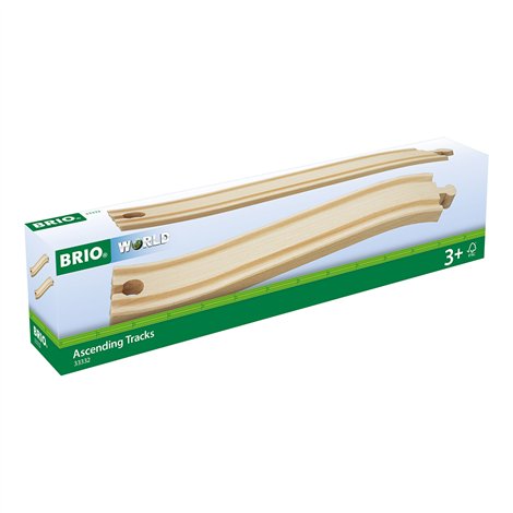 Set sine în pantă BRIO - trenulete lemn 3+ani
