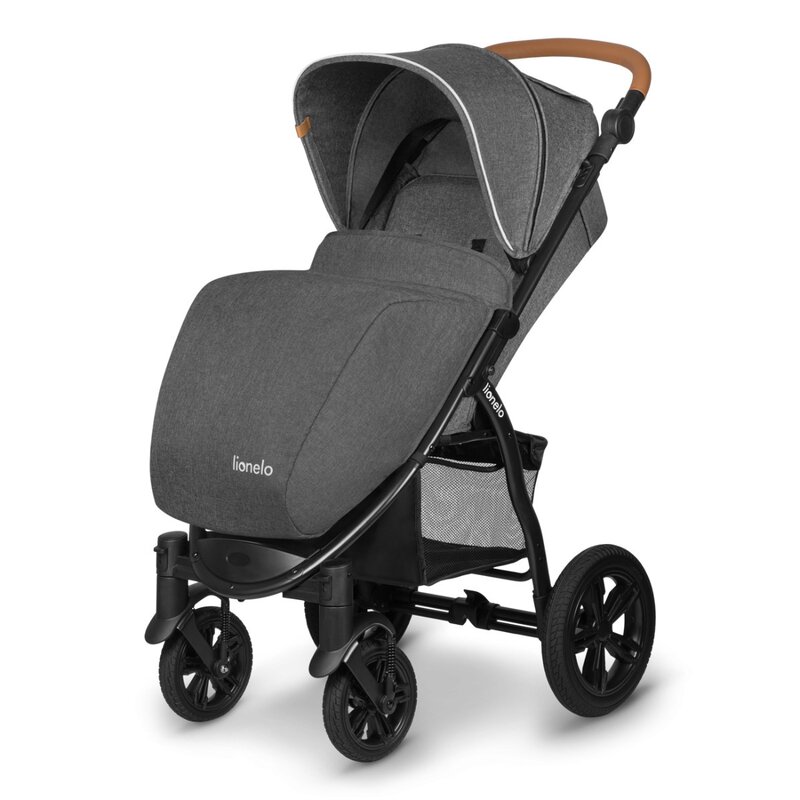 Carucior Lionelo Annet Tour Gri - Siguranta Premium - imagine 5