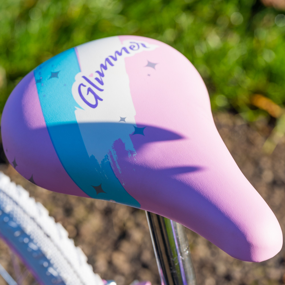 Bicicleta Huffy Glimmer 16" Violet, 5-7 Ani