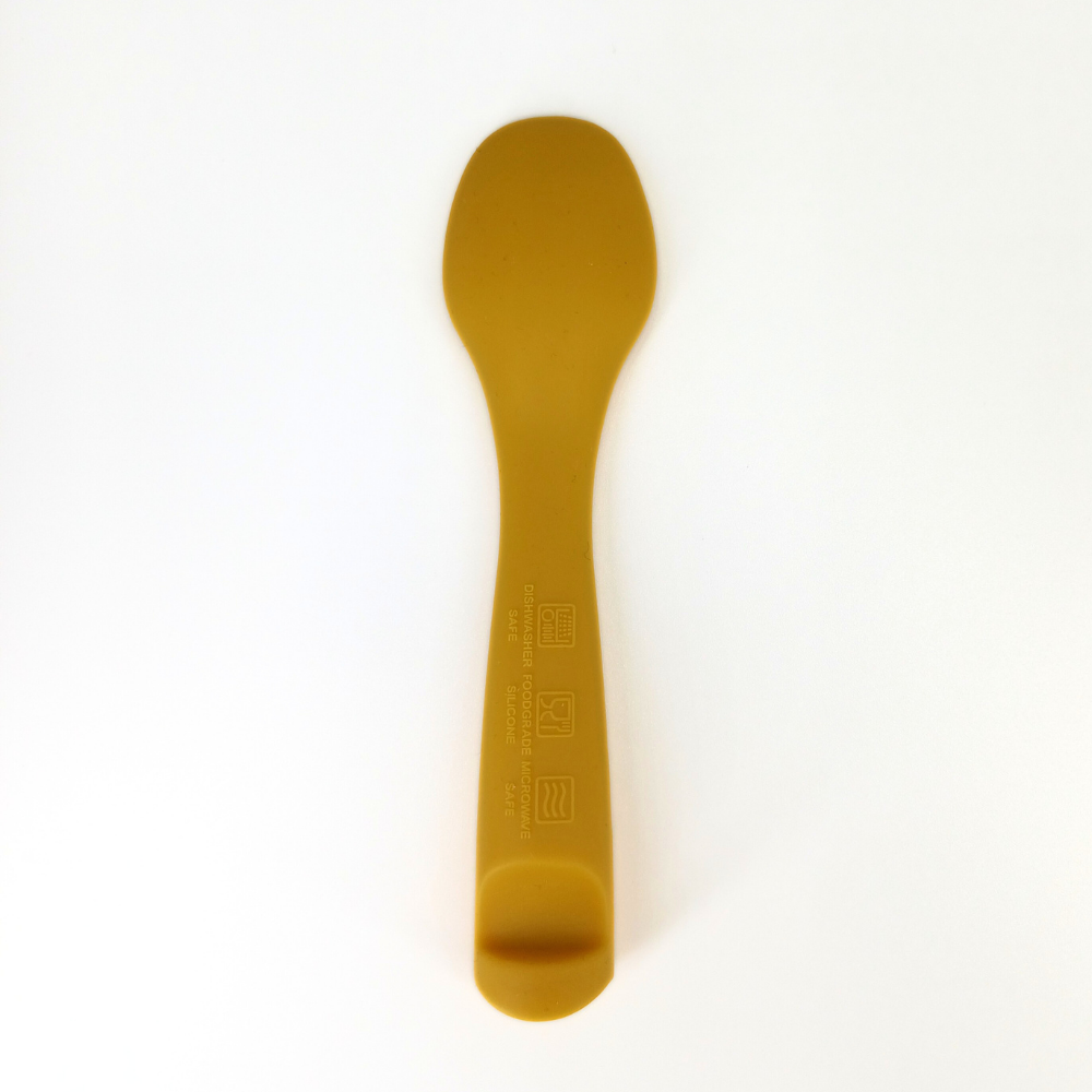 Lingurita Silicon Coccorito Galben | Siguranta