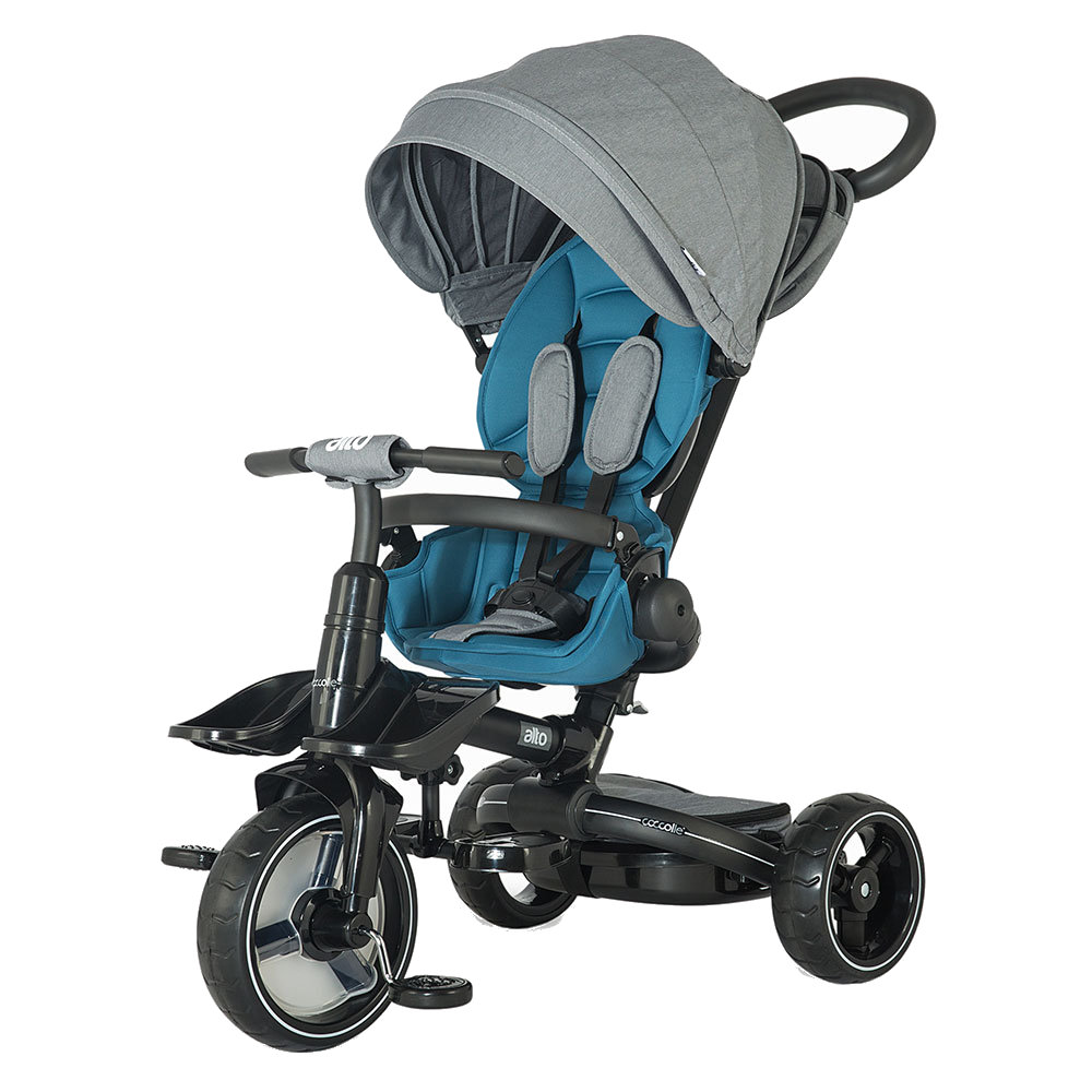 Tricicleta Coccolle Alto Blue Pliabila - imagine 6