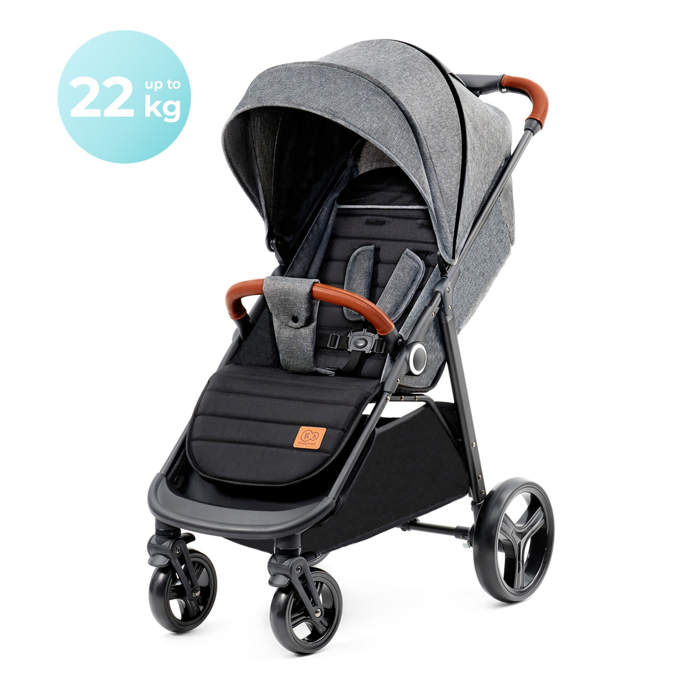 Carucior Sport Kinderkraft Grande Plus Grey - imagine 5