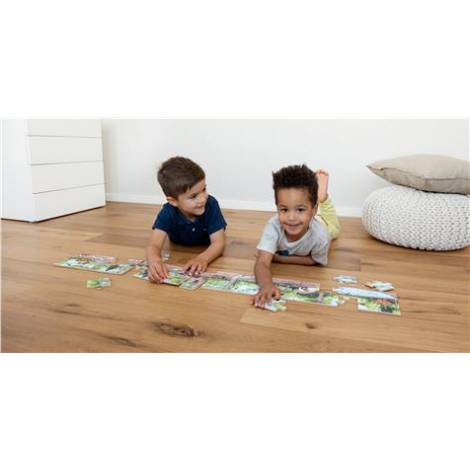 Puzzle Lemn Beleduc Descopera Padurea, 120 cm - imagine 2