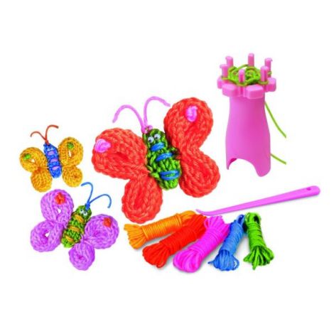 Set Creativ Fluturi Tricotati 4m | Cadou Ideal Copii - imagine 3