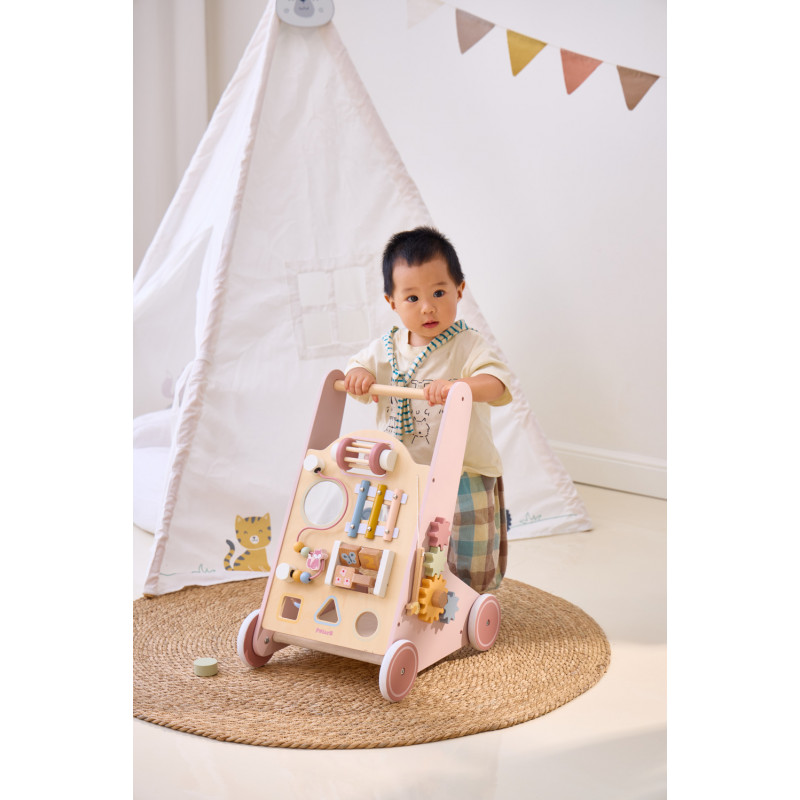 Antemergator Roz Montessori Viga 8-in-1 - imagine 4
