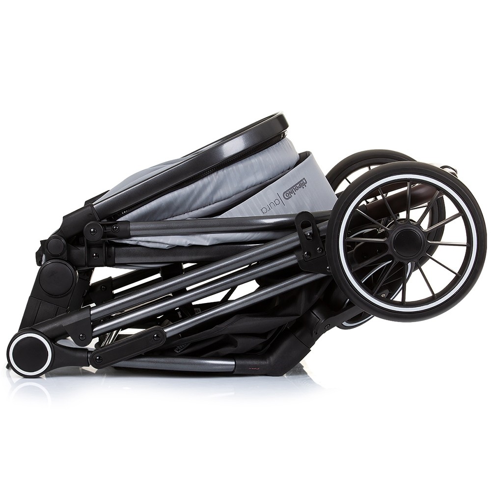Carucior Chipolino Aura 3 in 1 Ash Grey, 0-22kg - imagine 4