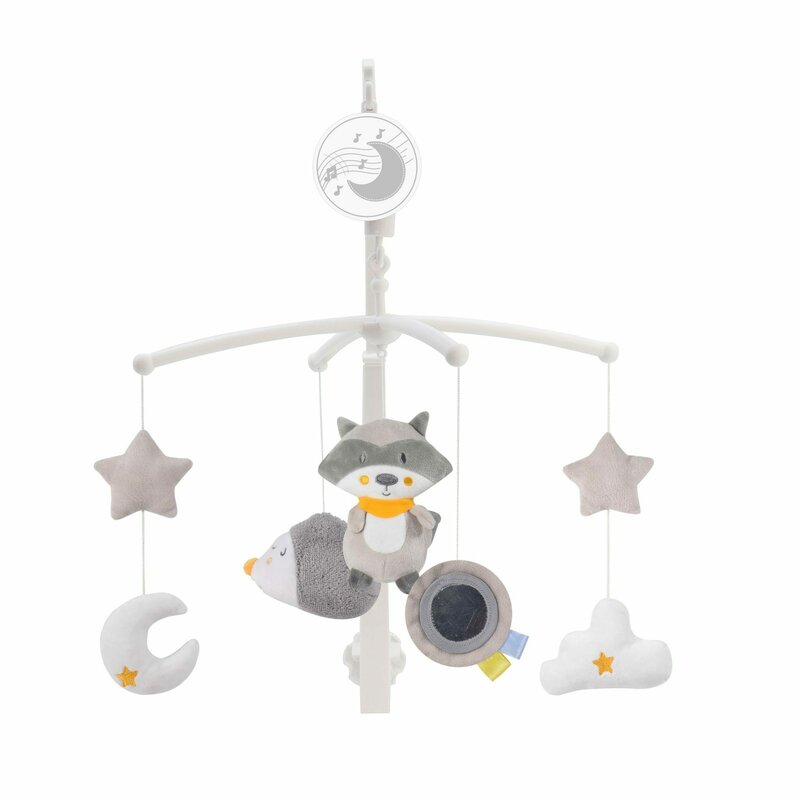 Carusel Muzical Bebe Stars Raccoon | Patut Bebe