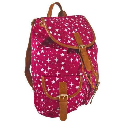 Rucsac Urban LaRue Deep Sky Roz cu Piele Ecologică - imagine 2