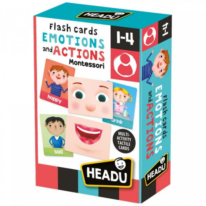 Headu Montessori - Carti Emotii si Actiuni