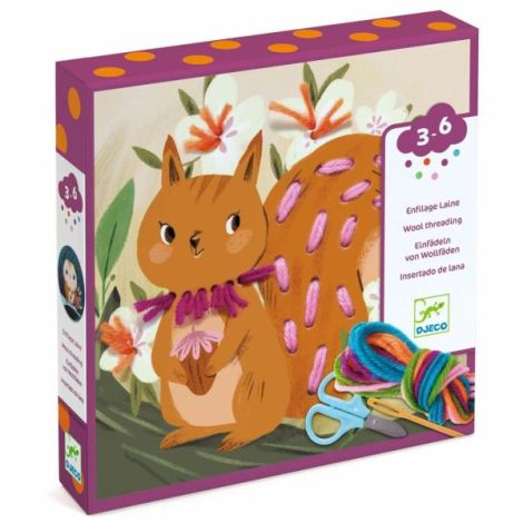 Joc Broderie Djeco 3-6 Ani | Învățare Creativă