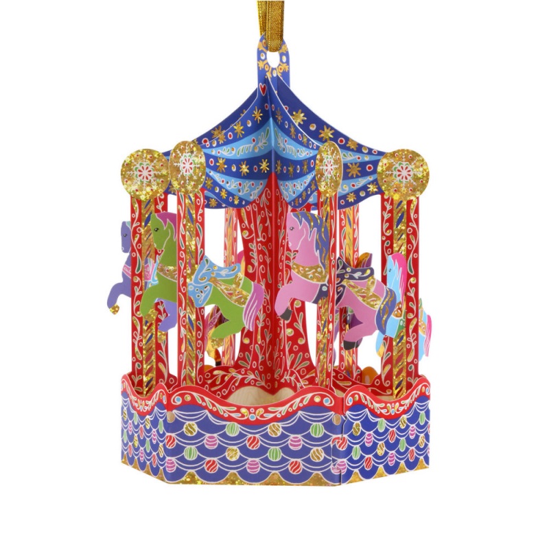Ornament Santoro Baubles Carousel - Cadou Original