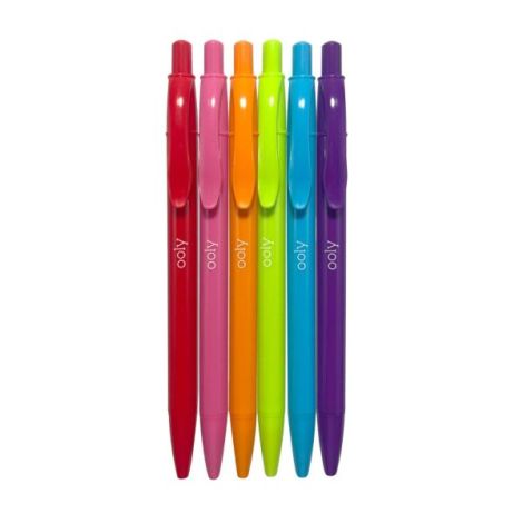 Ooly Bright Writers - 6 Pixuri Colorate Retractabile - imagine 5