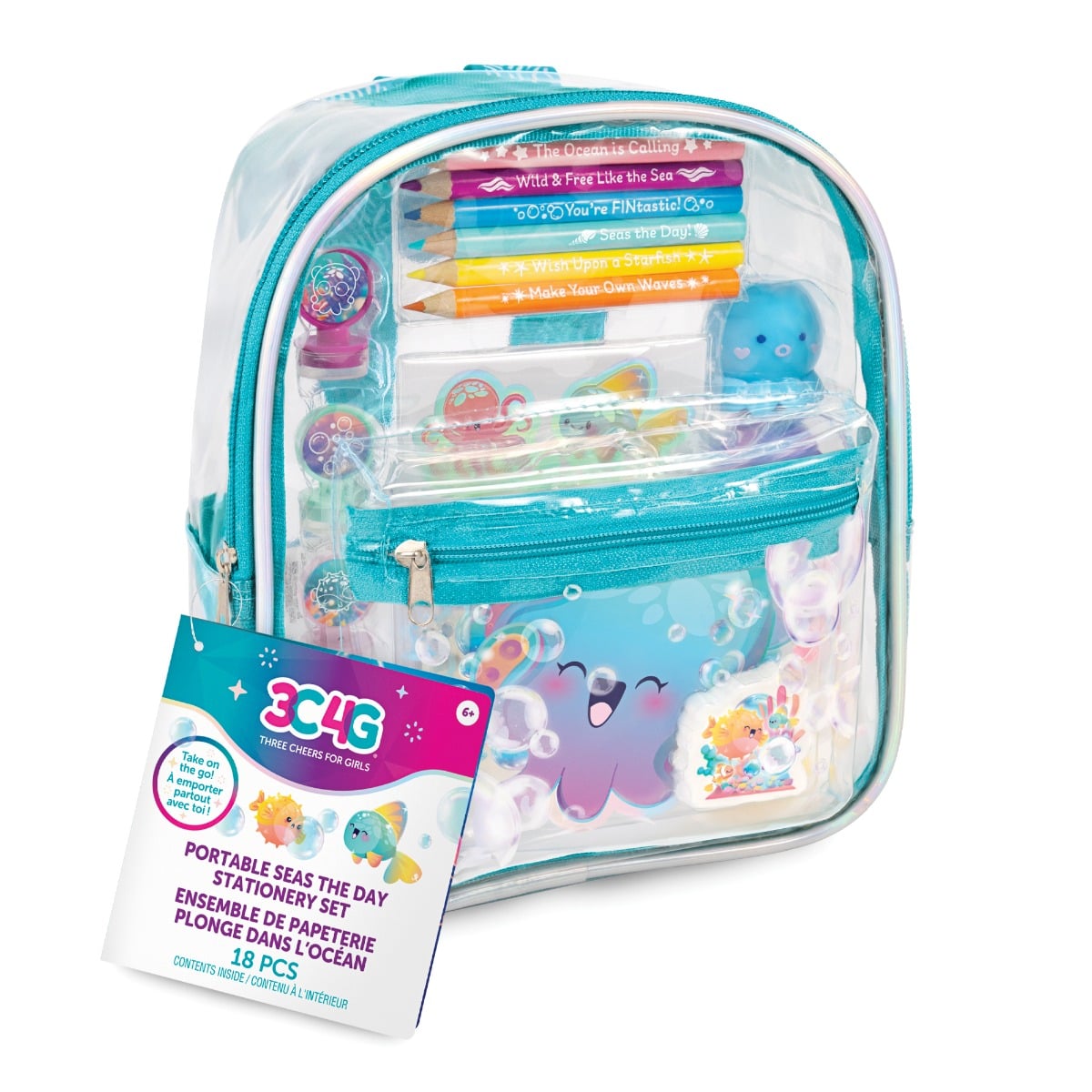 Set Rechizite 3C4G 18 Piese cu Rucsac