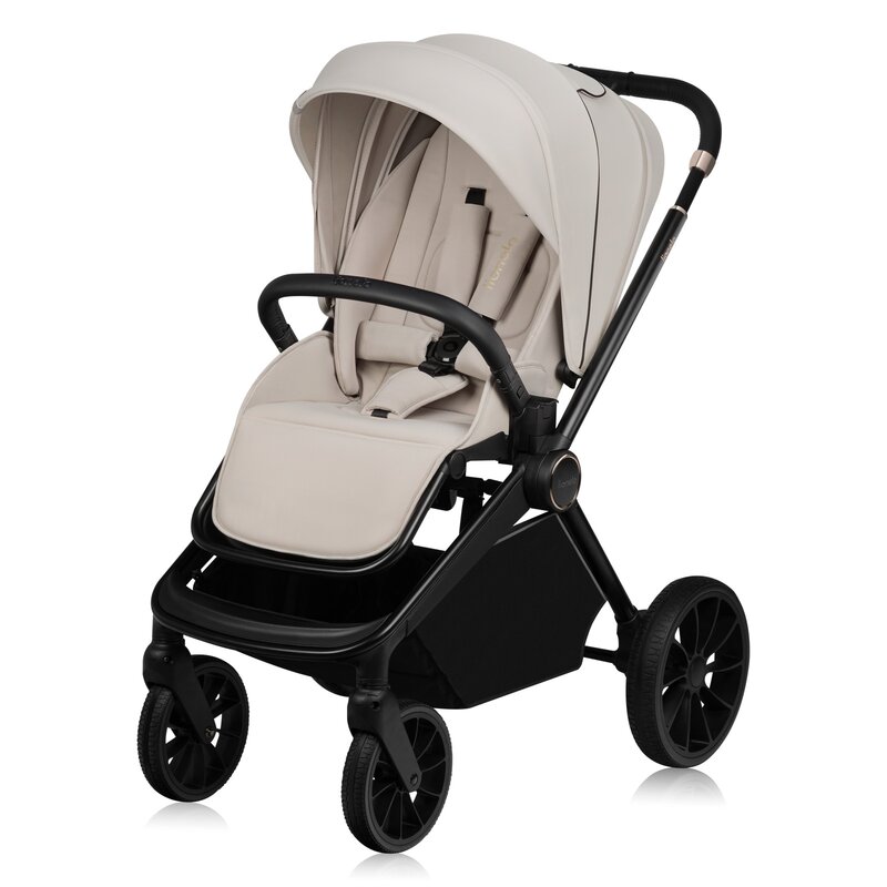 Lionelo Mika Plus 3in1 - Carucior Premium Bej - imagine 3