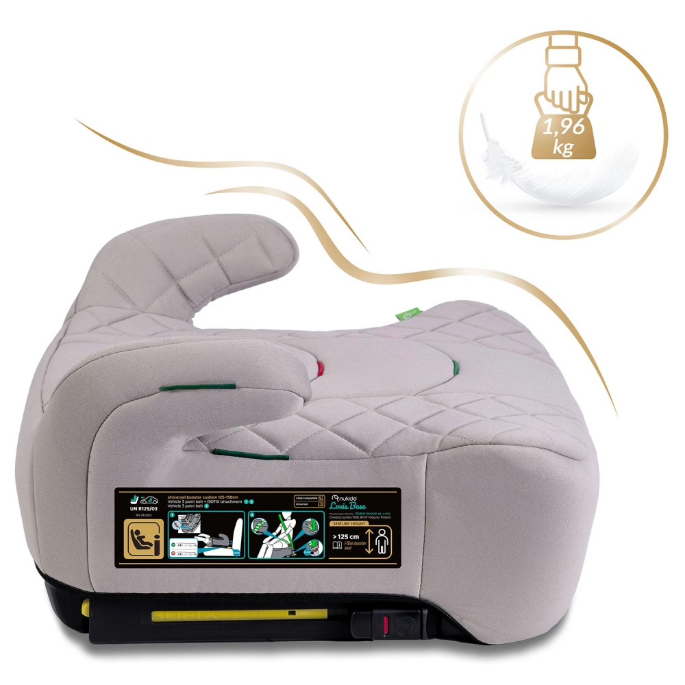 Nukido Louis Bej IsoFix | Siguranță Premium - imagine 2