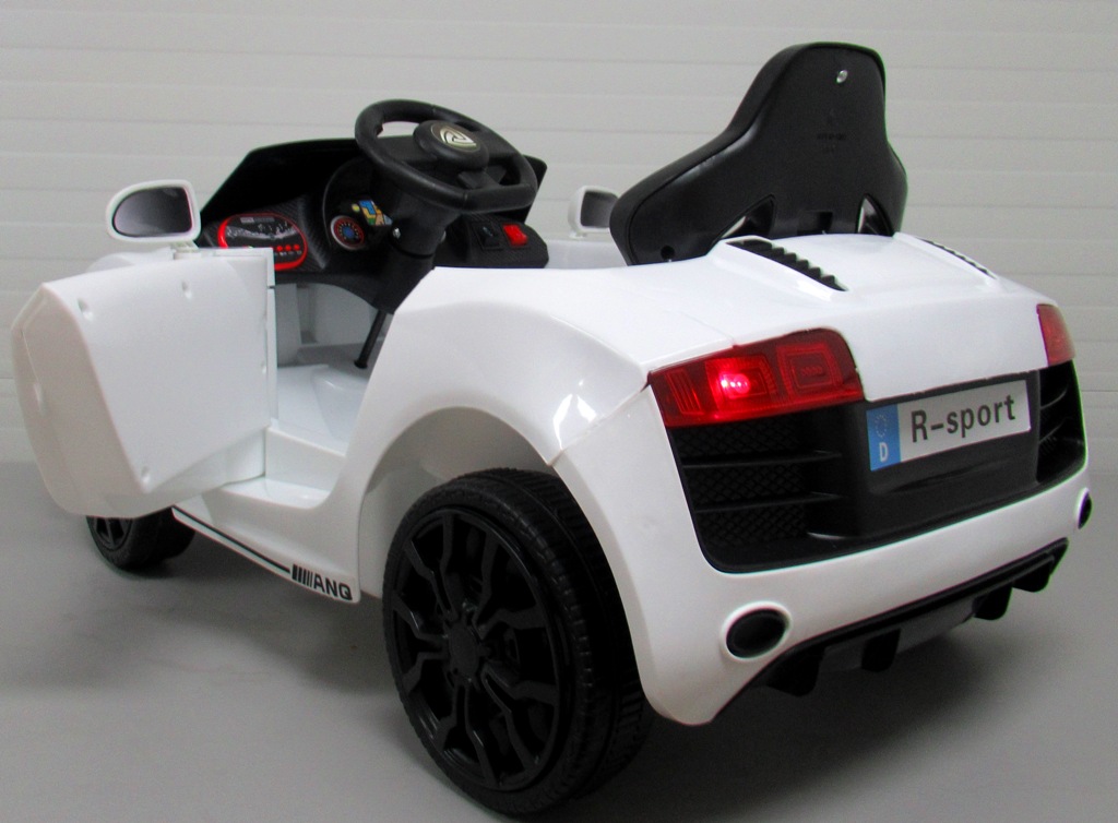 Mașinuță Electrică Cabrio B7 Alb | Autokids - imagine 5