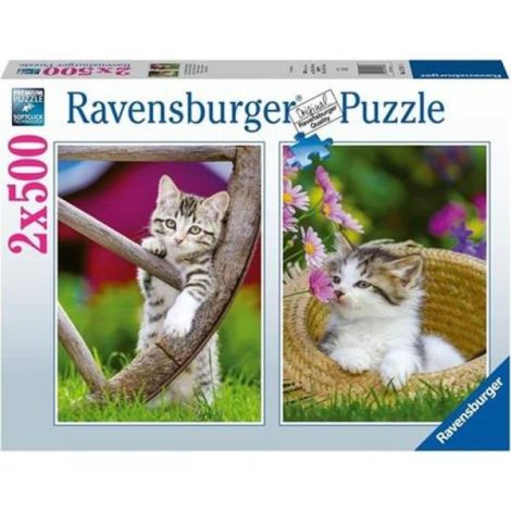 Ravensburger Puzzle Pisicute 2x500 Piese