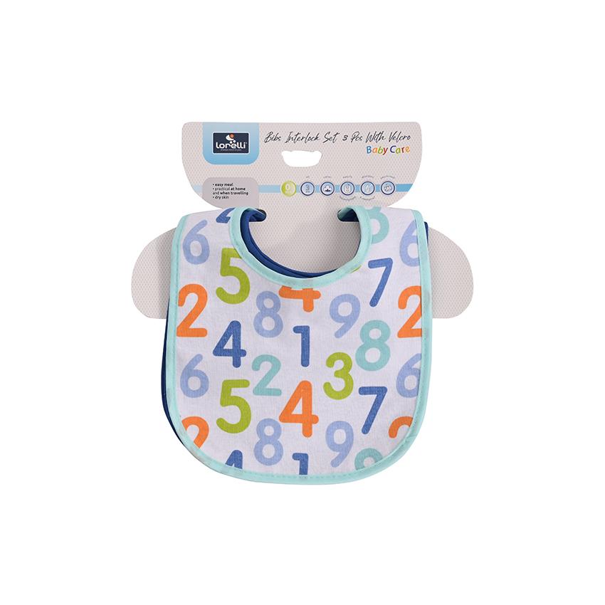 Set 3 Bavete Lorelli Bumbac, Velcro