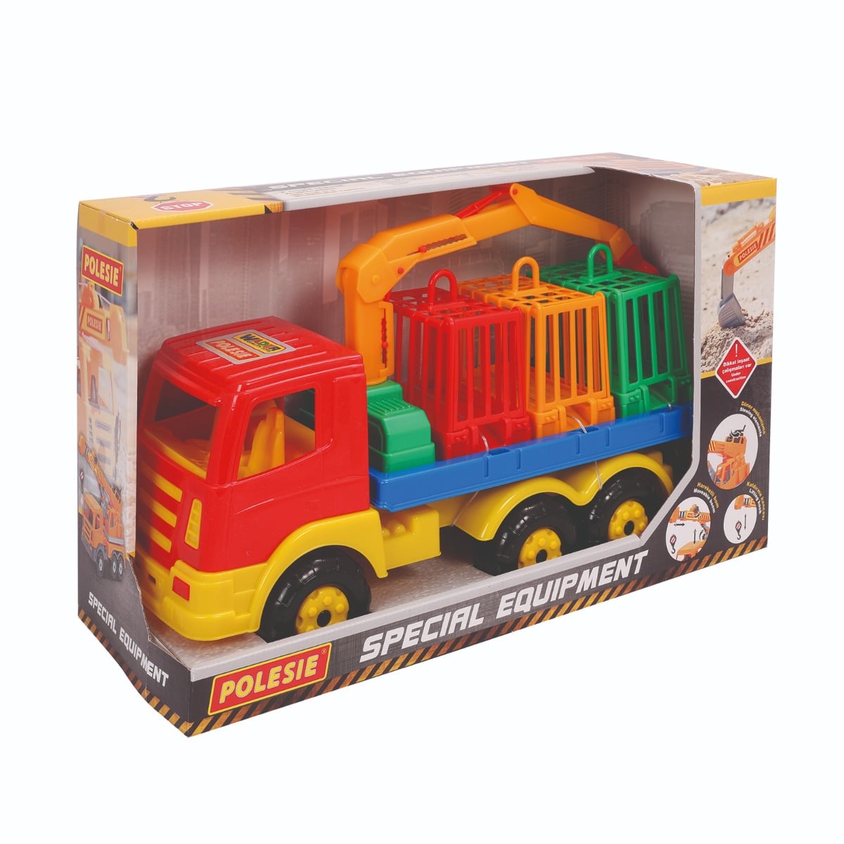 Camion transport animale Polesie, 46 cm