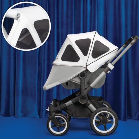 Capotina Bugaboo Donkey UPF 50+ Plasă Insecte - imagine 2