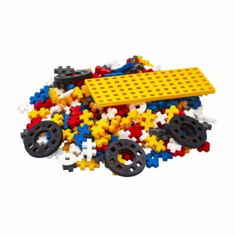 Set Plus-Plus 200 piese Masini - Jucărie Educativă STEM - imagine 3