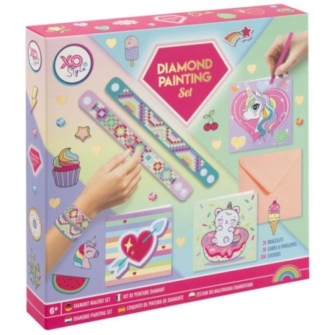 Set DIY Diamante Grafix - Bratari si Felicitari