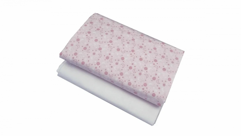 Set Cearceafuri KidsDecor Pink Moon Bumbac - imagine 8