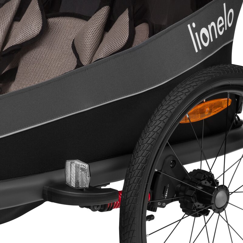 Carucior Remorca Lionelo Cama 2in1 Gri