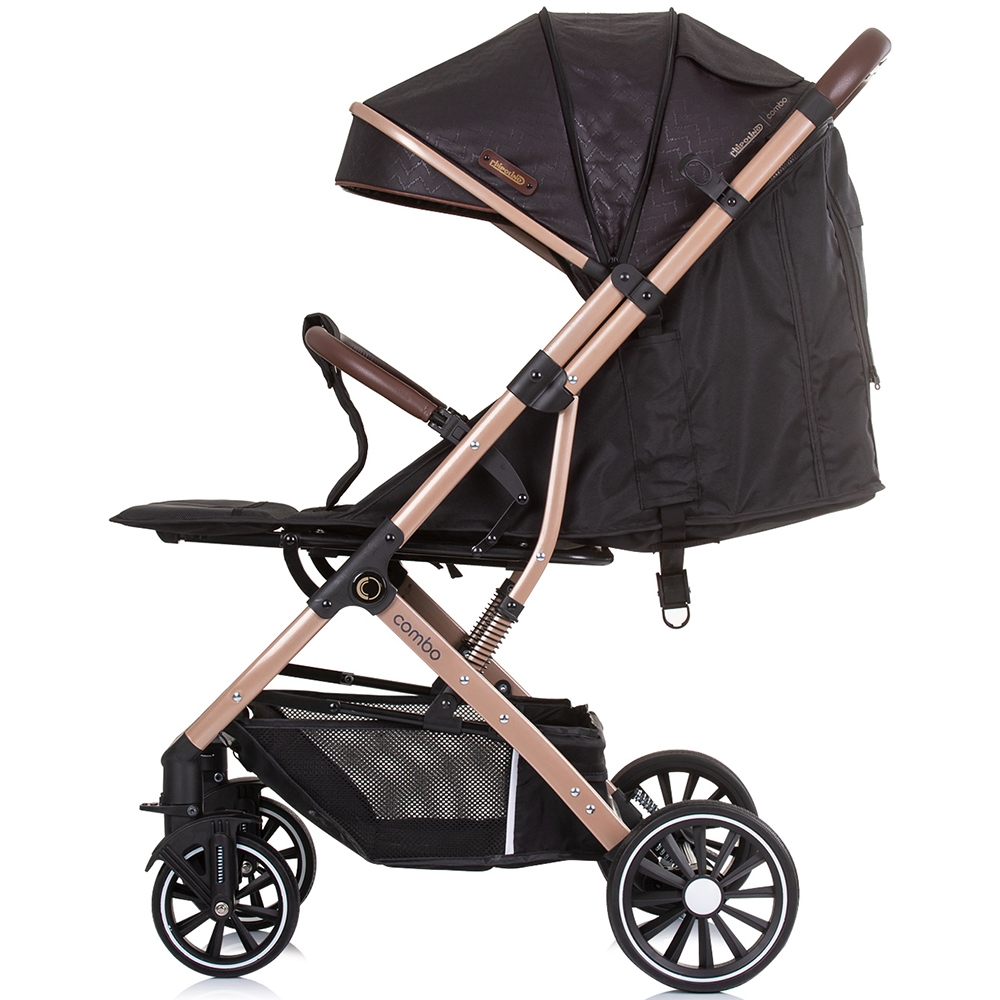 Carucior Sport Chipolino Combo Obsidian Gold - imagine 4
