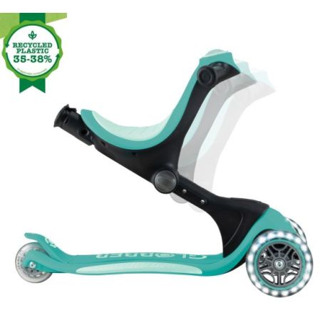 Globber Go-Up 4in1 Deluxe Eco Verde - Trotineta Evolutiva - imagine 9