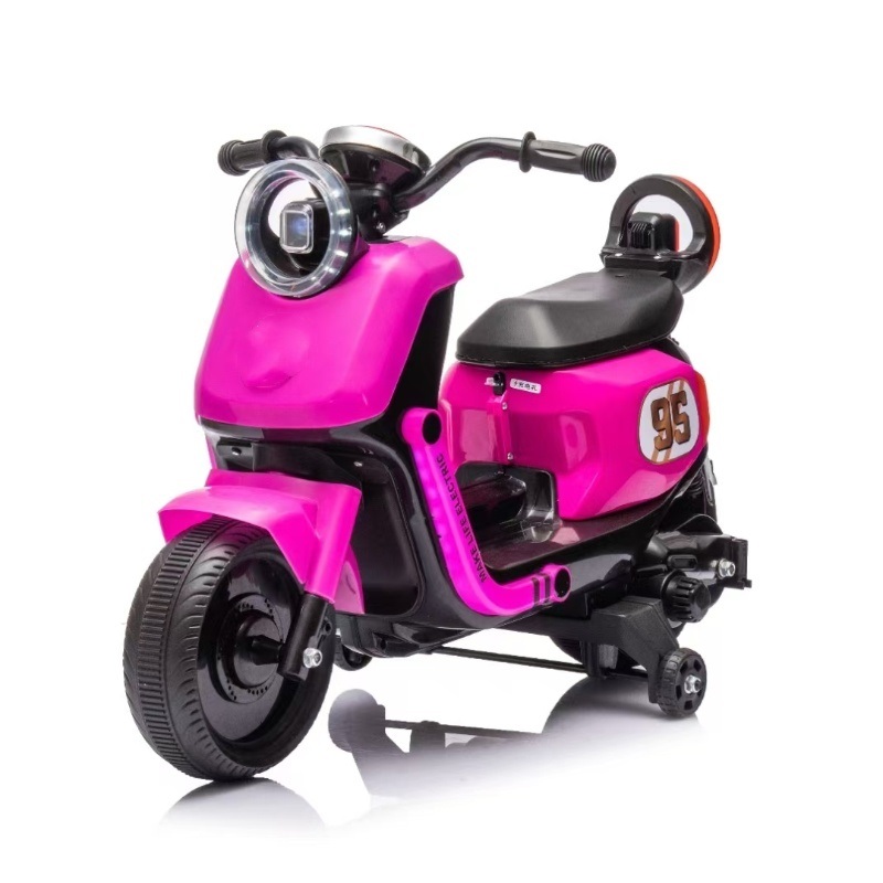 Motocicleta Electrica Nichiduta cu Remorca pentru Copii - imagine 3