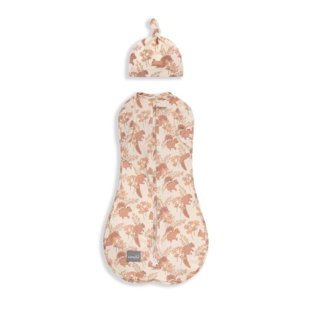 Swaddle Bebe Nor Pufos Animale - Somn Linistit - imagine 2