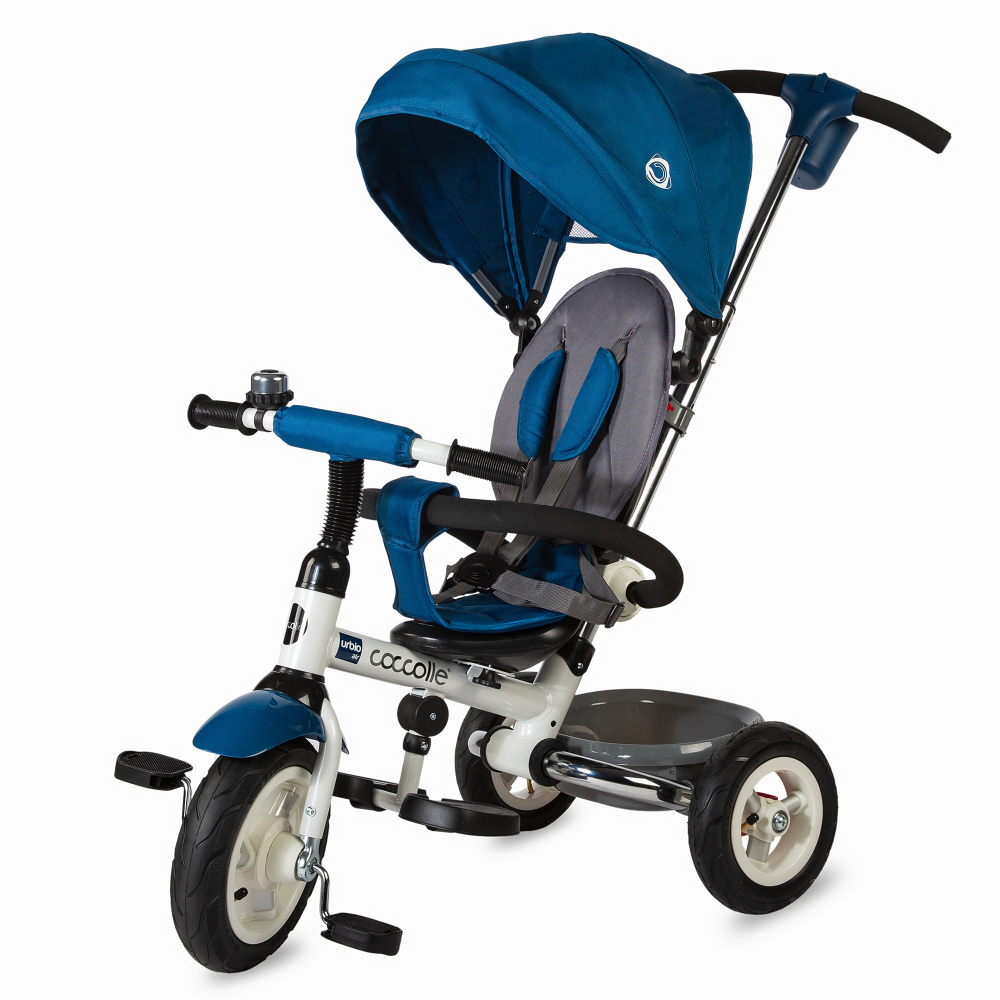 Tricicleta Coccolle Urbio Air Blue Pliabila - imagine 5