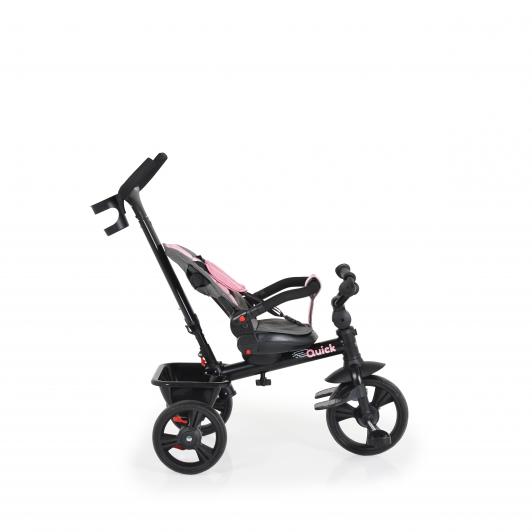 Tricicleta Byox Quick Pink, Sezut Reversibil, 18m+ - imagine 2