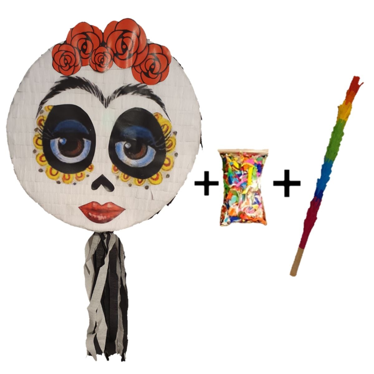 Pinata Frida cu Bat si Confetti PinaStar