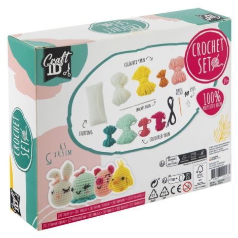 Set Crosetat Animale Craft id | Creativ Relaxant - imagine 2
