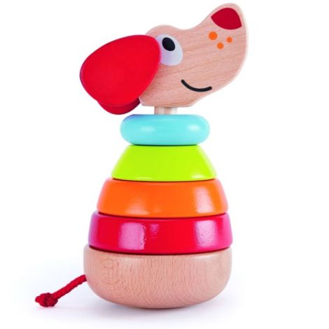 Hape Pepe - Jucarie Lemn Stivuita cu Sunet