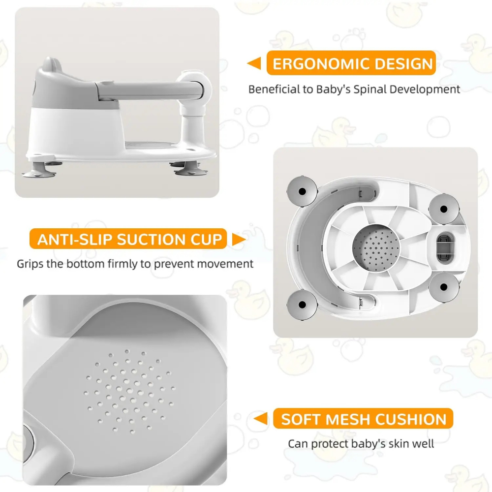 Little Mom Scaunel Baie Copii Ergonomic - imagine 3