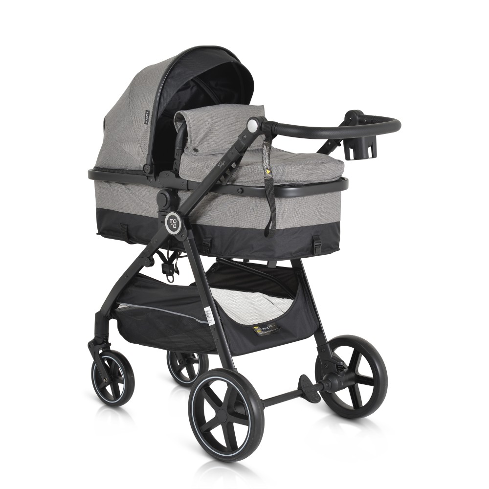 Moni Tokyo 2in1 Grey, Carucior Transformabil pana la 22kg - imagine 8